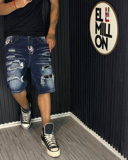 Shorts Jeans Rasgados Denim